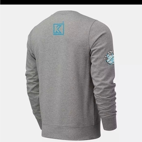 New Balance Kawhi Leonard Signature Santa Klaws Sweater Crew Neck Size  L  Mens - Picture 5 of 5